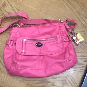 Hot Pink Cross Body Bag